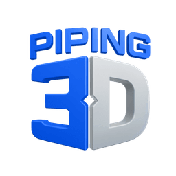Piping3D Logo